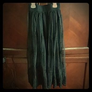 Torrid lace tulle skirt